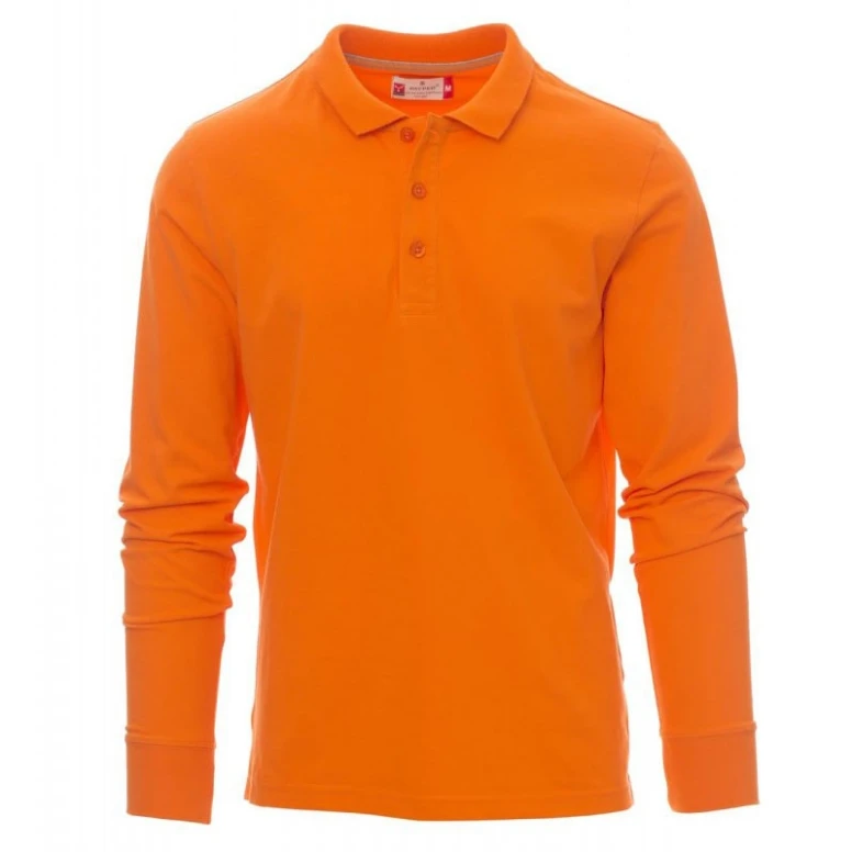 Polo de manga larga Florence con costuras Stretch de algodón - Payper