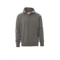 Sudadera de hombre con media cremallera y cardada Austin - Payper