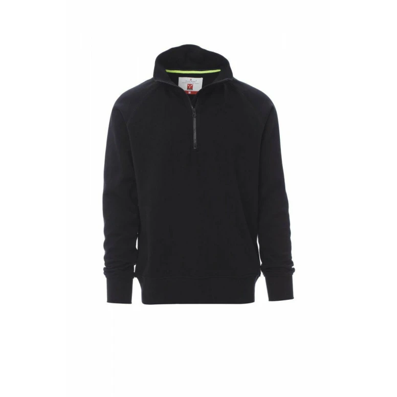 Sudadera de hombre con media cremallera y cardada Austin - Payper