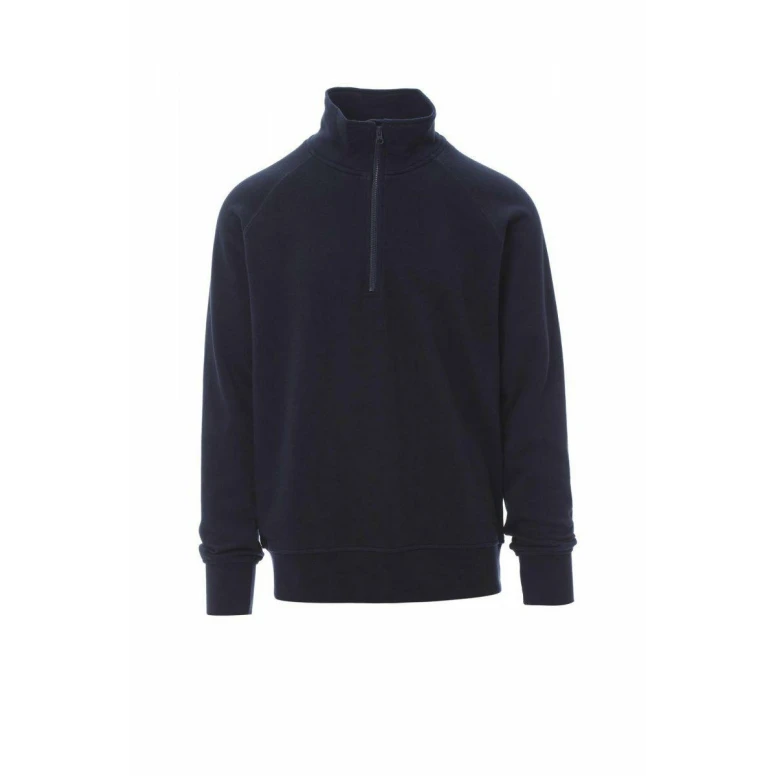 Sudadera de hombre con media cremallera y cardada Austin - Payper