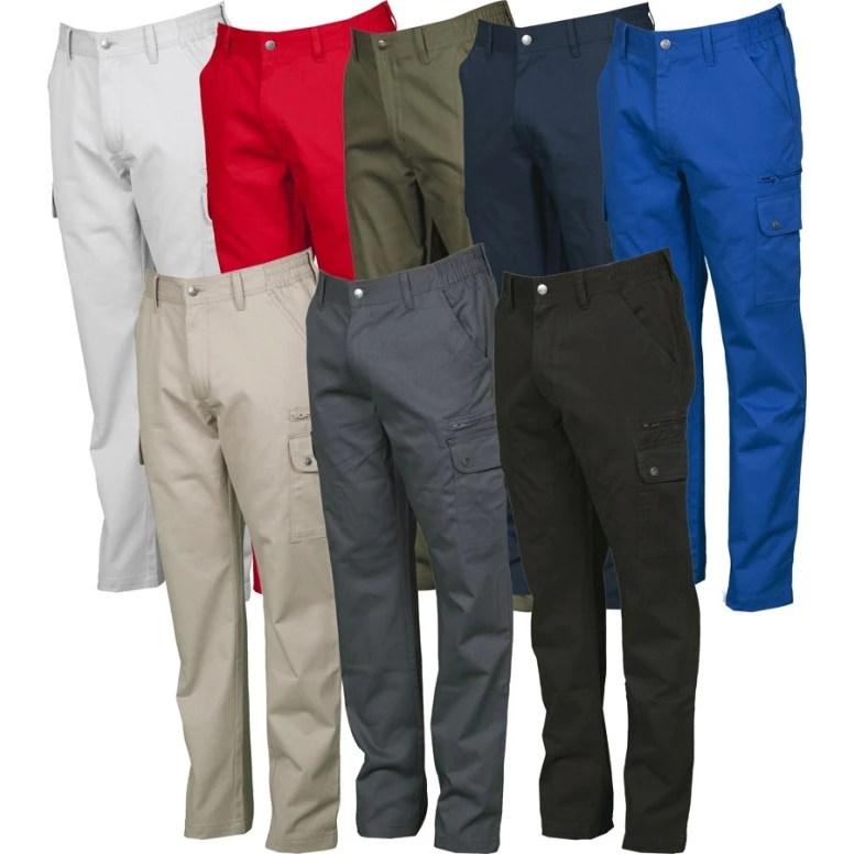 Pantalón de trabajo Multibolsillos 100% Algodón Twill Forest - Payper