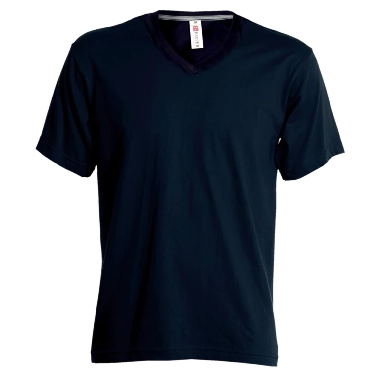 Camiseta de cuello en V de manga corta en 100% Algodón V-Neck Mujer - Payper