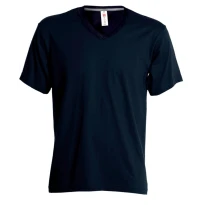 Camiseta de cuello en V de manga corta en 100% Algodón V-Neck Mujer - Payper