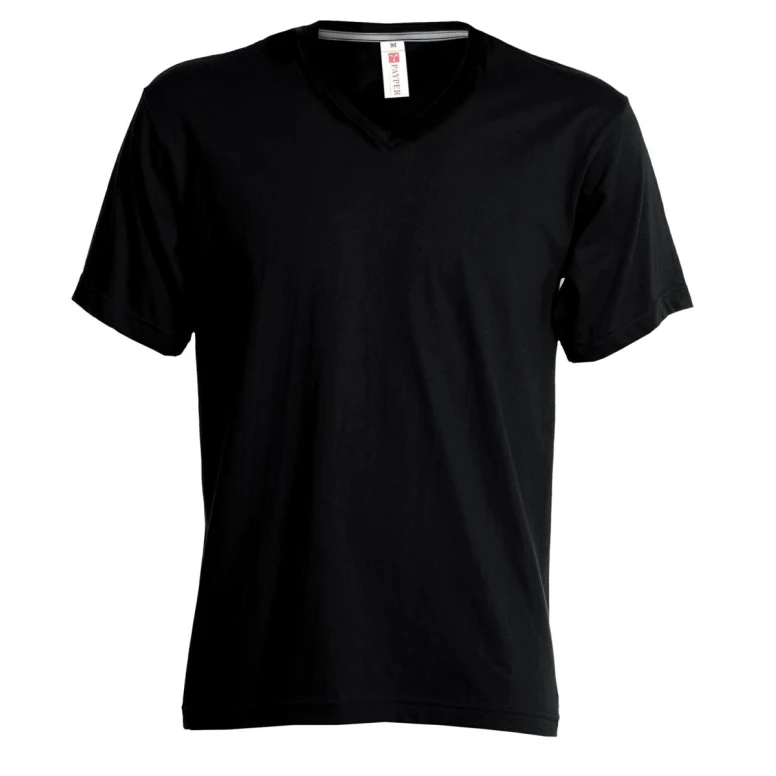 Camiseta de cuello en V de manga corta en 100% Algodón V-Neck Mujer - Payper