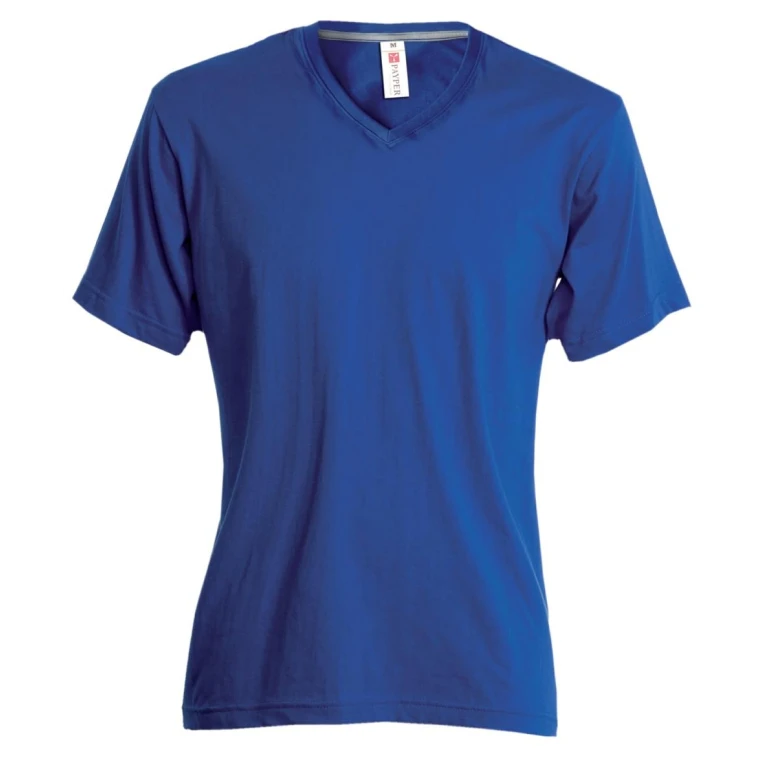 Camiseta de cuello en V de manga corta en 100% Algodón V-Neck Mujer - Payper