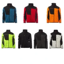 Chaqueta de trabajo cremallera larga Softshell Multibolsillos Payper Travel AY 7259