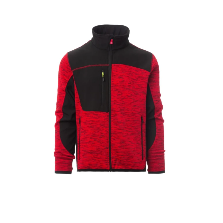 Chaqueta de trabajo cremallera larga Softshell Multibolsillos Payper Travel AY 7259