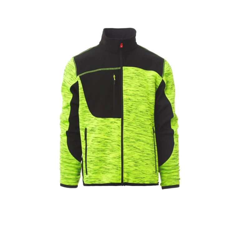 Chaqueta de trabajo cremallera larga Softshell Multibolsillos Payper Travel AY 7259