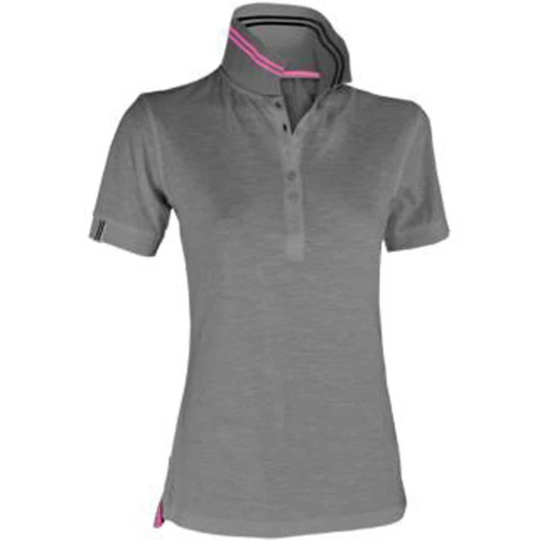 Polo de manga corta Nautic Mujer con rayas fluorescentes en el cuello - Payper