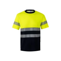 Camiseta bicolor de trabajo Alta visibilidad Velilla RS 305509