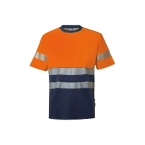 Camiseta bicolor de trabajo Alta visibilidad Velilla RS 305509 2