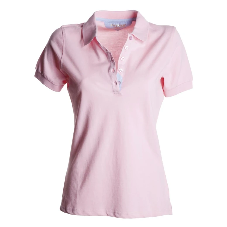 Liquidación total - Polo de manga corta 100% Algodón Glamour - Payper AY 7413 - Talla XL Rosa