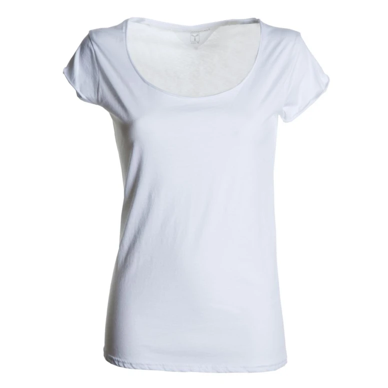 Camiseta de cuello redondo de manga corta 100% Algodón Sound+ Mujer - Payper