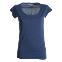 Camiseta de cuello redondo de manga corta 100% Algodón Sound+ Mujer - Payper