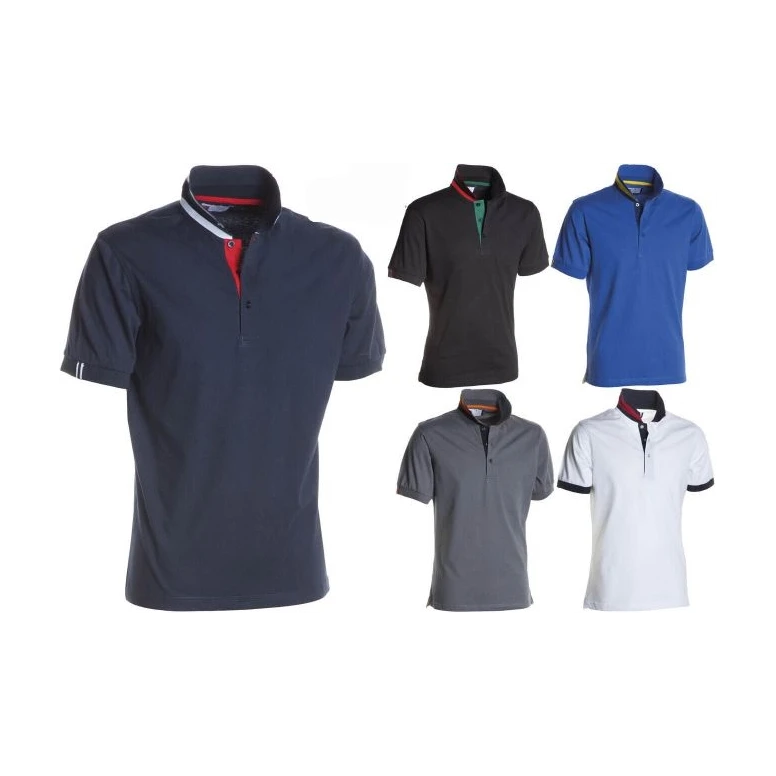 Polo para hombre Memphis de manga corta con cinta de refuerzo lateral - Payper