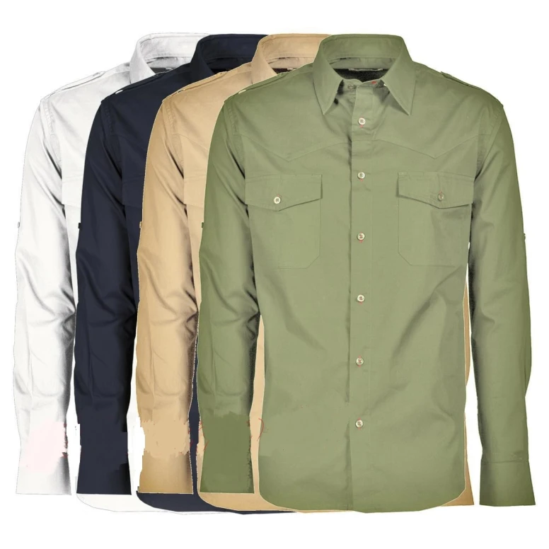 Liquidación total - Camisa de trabajo 100% algodón Trophy - Payper Talla 3XL warm brown