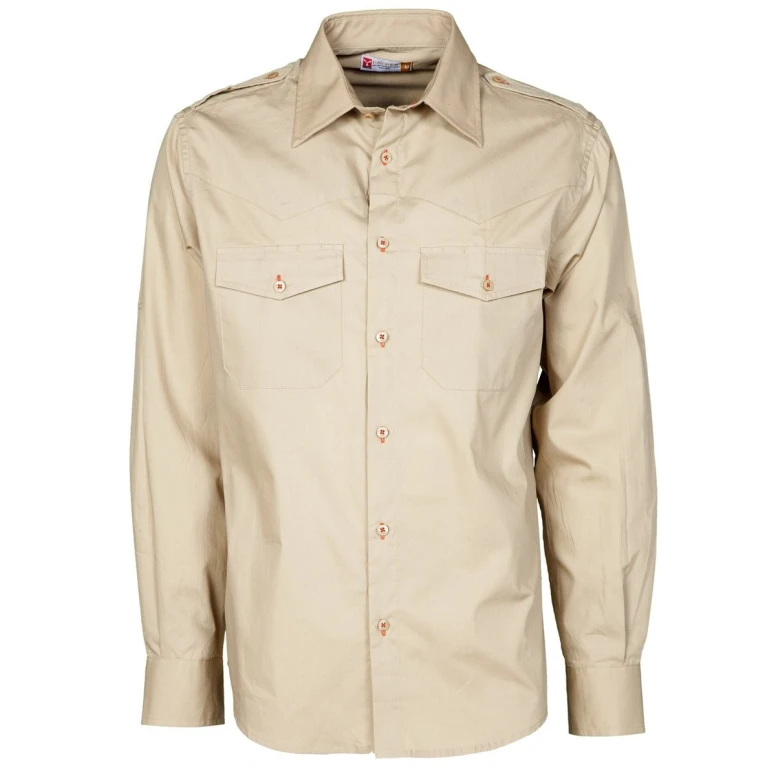 Liquidación total - Camisa de trabajo 100% algodón Trophy - Payper Talla 3XL warm brown