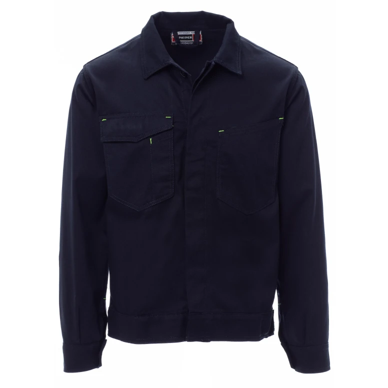 Liquidación total - Chaqueta de trabajo 100% algodón Multibolsillos Payper Cabin Talla 5XL azul marino