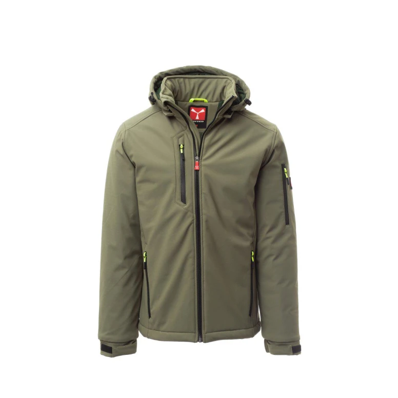 Cazadora de trabajo Softshell Stretch Multibolsillos Payper Creek Pad AY 7250