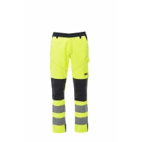 Pantalón Bicolor de trabajo Alta Visibilidad Multibolsillos Payper Charter Tech