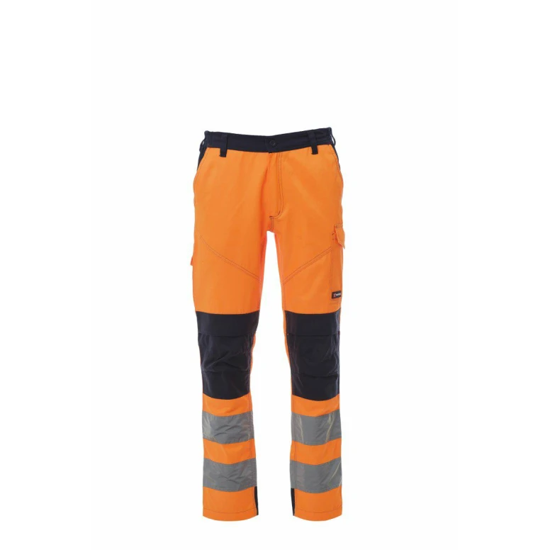 Pantalón Bicolor de trabajo Alta Visibilidad Multibolsillos Payper Charter Tech