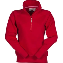 Sudadera de trabajo con media cremallera mangas y costuras reforzadas Miami+ Mujer - Payper