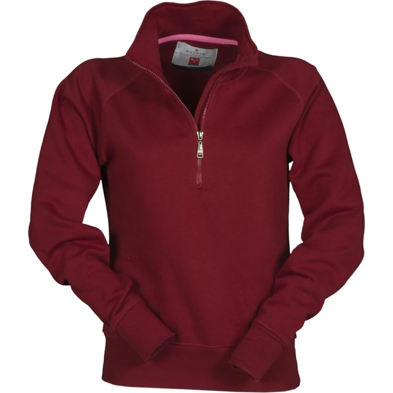 Sudadera de trabajo con media cremallera mangas y costuras reforzadas Miami+ Mujer - Payper