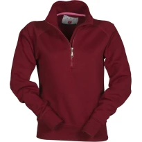Sudadera de trabajo con media cremallera mangas y costuras reforzadas Miami+ Mujer - Payper