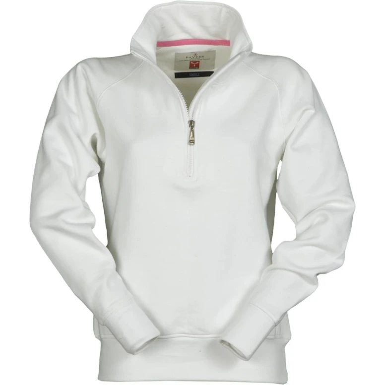 Sudadera de trabajo con media cremallera mangas y costuras reforzadas Miami+ Mujer - Payper