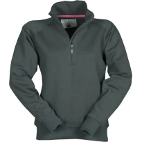 Sudadera de trabajo con media cremallera mangas y costuras reforzadas Miami+ Mujer - Payper