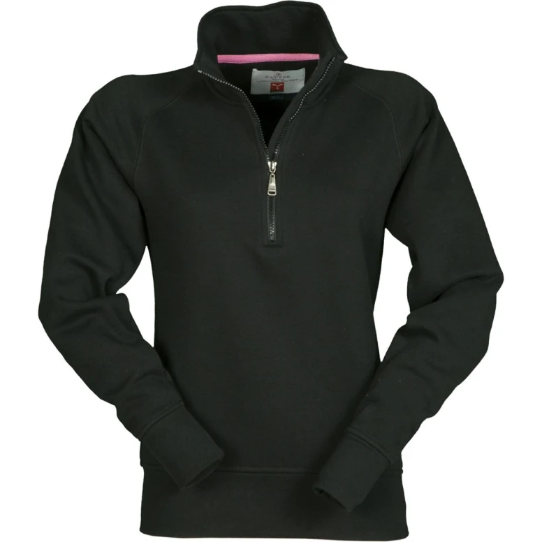 Sudadera de trabajo con media cremallera mangas y costuras reforzadas Miami+ Mujer - Payper