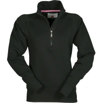 Sudadera de trabajo con media cremallera mangas y costuras reforzadas Miami+ Mujer - Payper