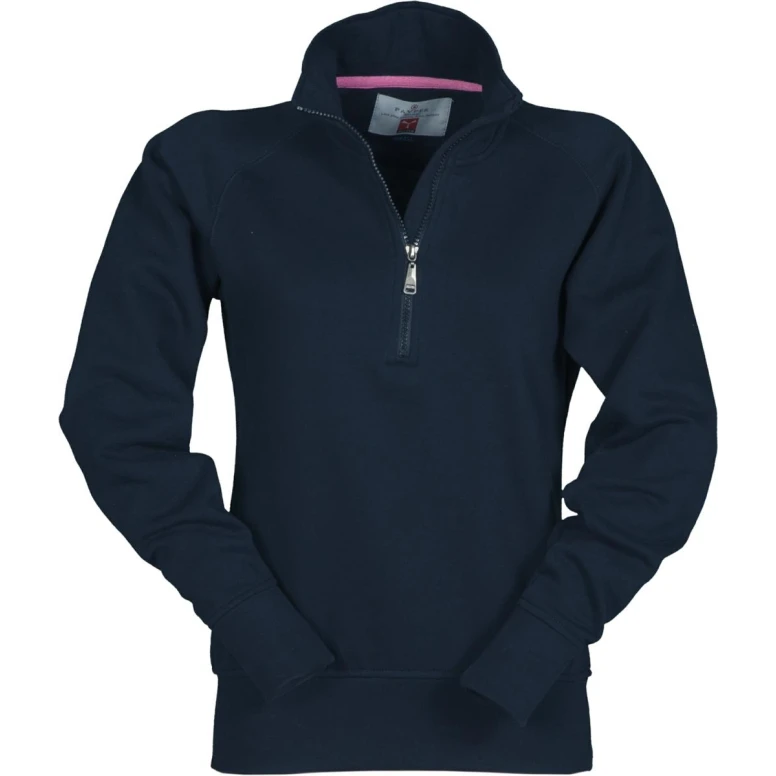 Sudadera de trabajo con media cremallera mangas y costuras reforzadas Miami+ Mujer - Payper
