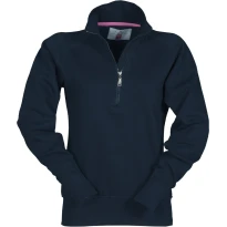 Sudadera de trabajo con media cremallera mangas y costuras reforzadas Miami+ Mujer - Payper