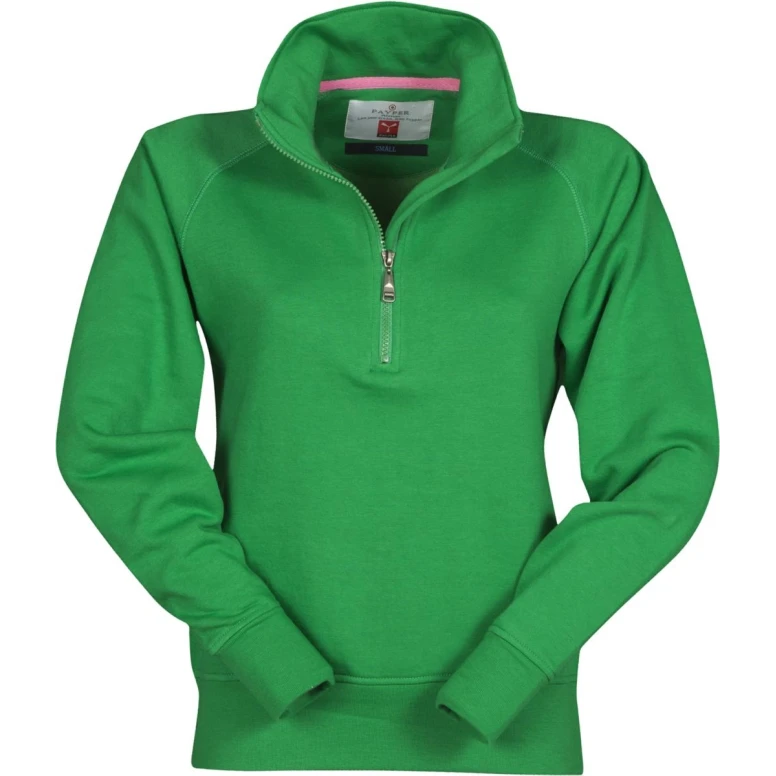 Sudadera de trabajo con media cremallera mangas y costuras reforzadas Miami+ Mujer - Payper