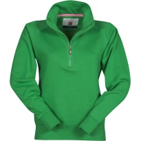 Sudadera de trabajo con media cremallera mangas y costuras reforzadas Miami+ Mujer - Payper