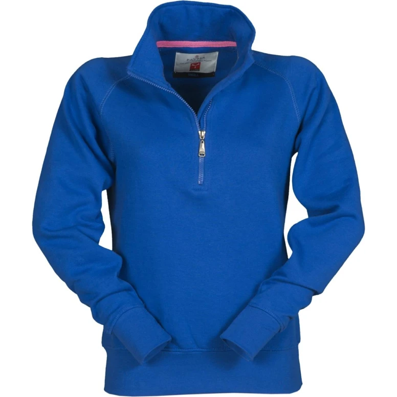 Sudadera de trabajo con media cremallera mangas y costuras reforzadas Miami+ Mujer - Payper