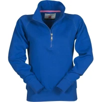 Sudadera de trabajo con media cremallera mangas y costuras reforzadas Miami+ Mujer - Payper