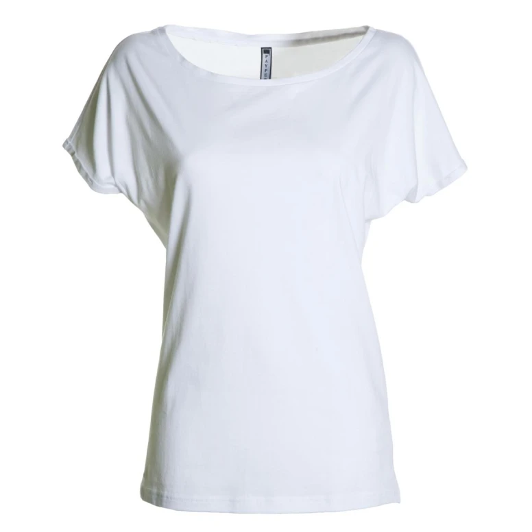 Camiseta de escote barco de manga corta en 100% Algodón Beverly - Payper