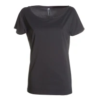 Camiseta de escote barco de manga corta en 100% Algodón Beverly - Payper
