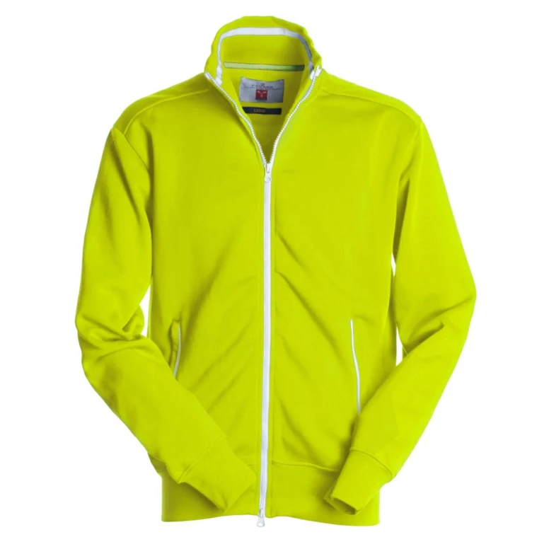 Liquidación total - Sudadera Cremallera completa Sydney - Payper AY 7530 Talla L negro/blanco