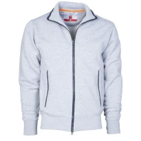 Liquidación total - Sudadera Cremallera completa Sydney - Payper AY 7530 Talla L negro/blanco