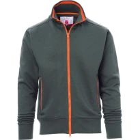 Liquidación total - Sudadera Cremallera completa Sydney - Payper AY 7530 Talla L negro/blanco