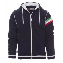 Liquidación total - Sudadera a Cremallera completa Con costuras Reforzadas Nevada - Payper AY 7549 Talla L gris 2