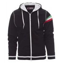 Liquidación total - Sudadera a Cremallera completa Con costuras Reforzadas Nevada - Payper AY 7549 Talla L gris