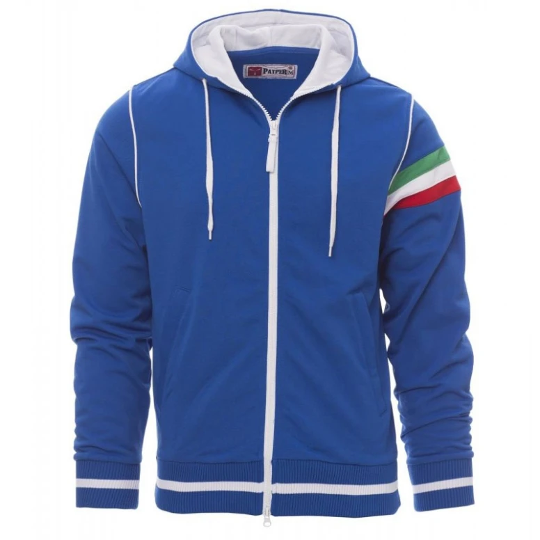 Liquidación total - Sudadera a Cremallera completa Con costuras Reforzadas Nevada - Payper AY 7549 Talla L gris
