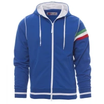Liquidación total - Sudadera a Cremallera completa Con costuras Reforzadas Nevada - Payper AY 7549 Talla L gris