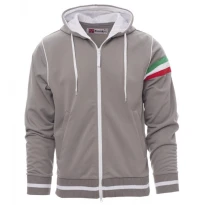 Liquidación total - Sudadera a Cremallera completa Con costuras Reforzadas Nevada - Payper AY 7549 Talla L gris