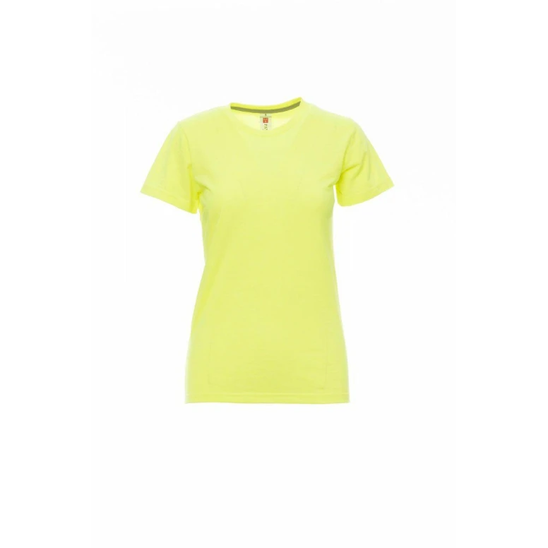Sunset camiseta para mujer de cuello redondo de manga corta de algodón - Payper