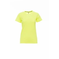 Sunset camiseta para mujer de cuello redondo de manga corta de algodón - Payper